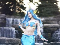Luxlo Cosplay - Vaporeon Waterfall