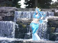 Luxlo Cosplay - Vaporeon Waterfall