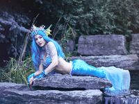Luxlo Cosplay - Vaporeon Waterfall