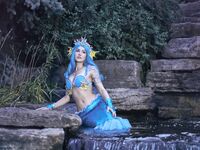 Luxlo Cosplay - Vaporeon Waterfall