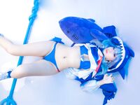 Gura Cosplay non-nude