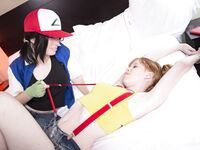 Usatame and Foxy Pokémon Cosplay