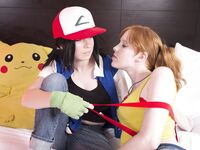 Usatame and Foxy Pokémon Cosplay