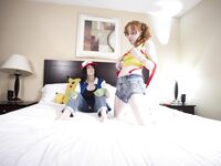 Usatame and Foxy Pokémon Cosplay