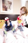 Usatame and Foxy Pokémon Cosplay