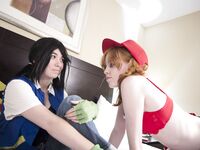 Usatame and Foxy Pokémon Cosplay