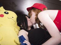 Usatame and Foxy Pokémon Cosplay