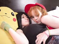 Usatame and Foxy Pokémon Cosplay