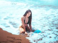 IndieFoxx in Black Lingerie