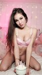 IndieFoxx In Sexy Pink Lingerie