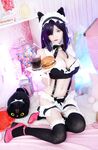 Hidori Rose Black Cat Maid