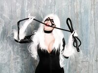 Kittyklaw Black cat cosplay