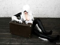 Kittyklaw Black cat cosplay