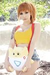 Beke Jacoba cosplays as Misty from Pokemon