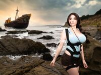 Angie griffin Lara croft