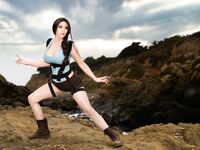 Angie griffin Lara croft
