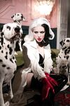 Cruella de Vil from 101 Dalmatians (by Lada Lyumos)