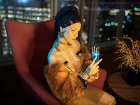 Corpo from Cyberpunk 2077 by Lada Lyumos