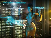 Corpo from Cyberpunk 2077 by Lada Lyumos