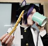 Shinobu Kocho from Demon Slayer (by Lada Lyumos)