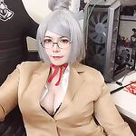 Uyuy2907 Meiko Shiraki cosplay