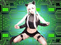 Fractal Kitten image set