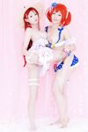 HR x VG - Love Live cosplay Riko x Ruby