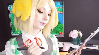 ShiroKitsune - Isabelle (Animal Crossing)
