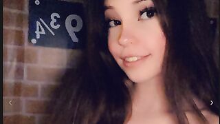 Belle Delphine Naked on Stairs