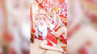 Byoru Yae Miko an Raiden