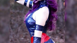 Jinx ASMR Psylocke Cosplay