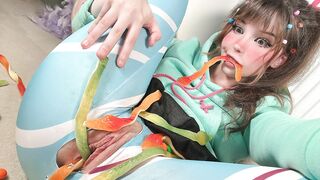 Belle Delphine Candy In Pussy Vanellope Onlyfans Set Leaked