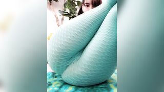 bunny ayumi - leggin verde