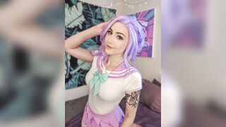 Luxlo Cosplay - Lavender Fuku