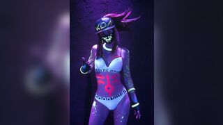 Shirogane sama akali cosplay